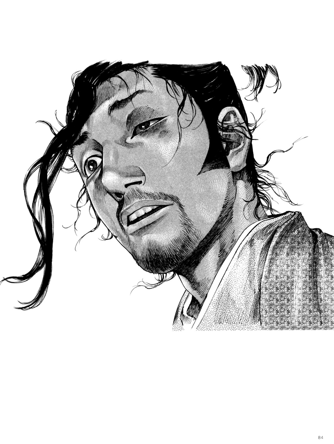 inoue_takehiko male monochrome vagabond