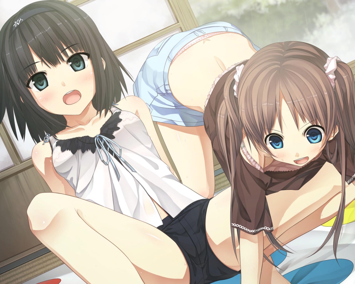 arishima_alice cura game_cg lingerie loli lose monobeno nipples pantsu sawai_natsuha wardrobe_malfunction