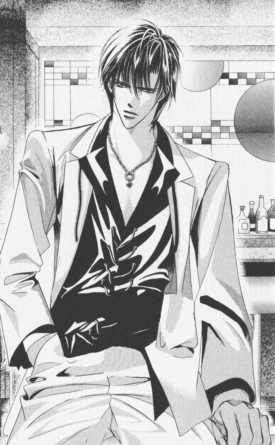 male monochrome nakamura_yoshiki skip_beat tsuruga_ren