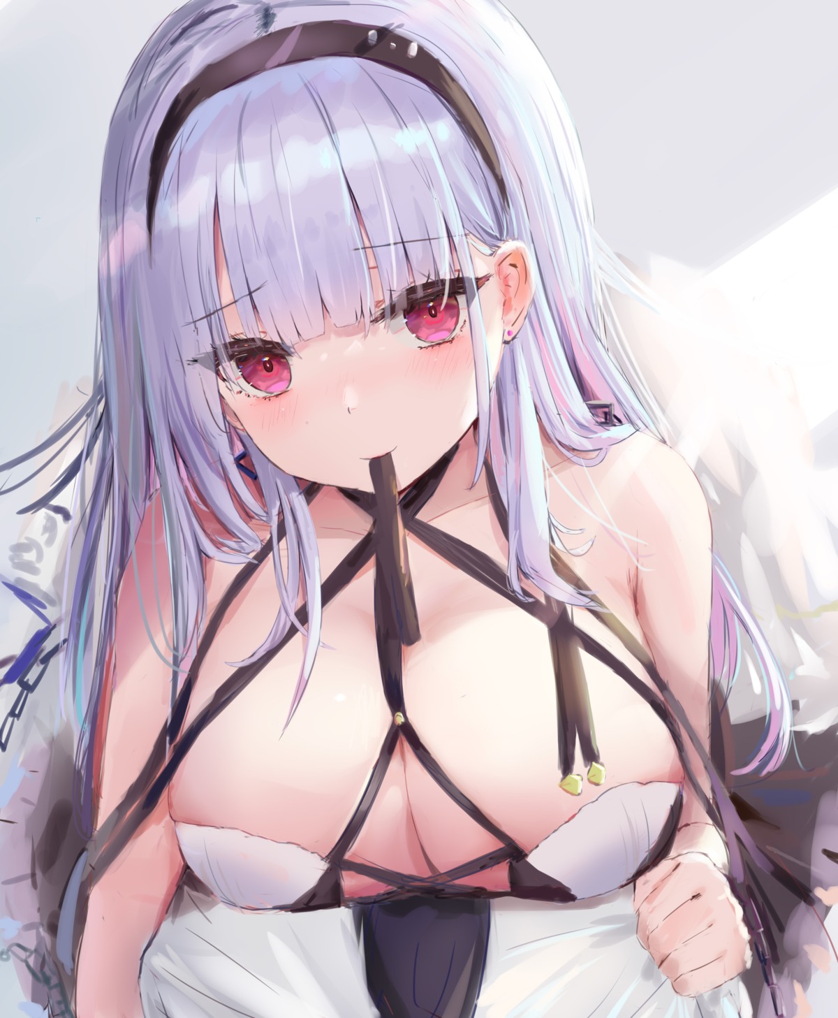 azur_lane dido_(azur_lane) lshiki no_bra sketch