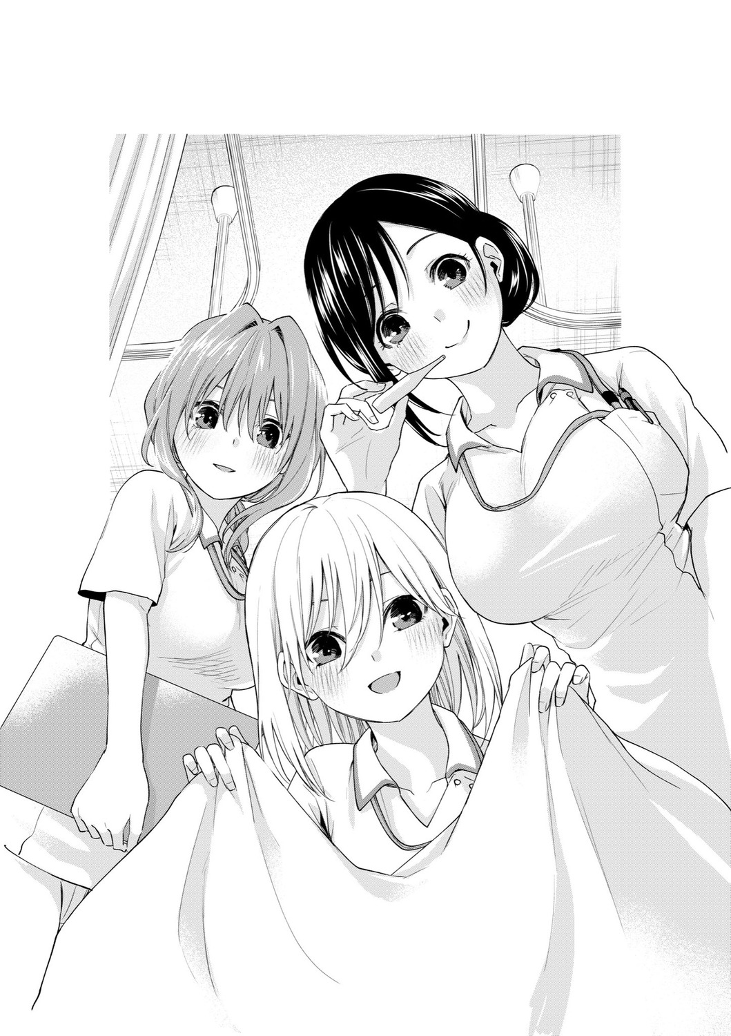 amagami-san_chi_no_enmusubi amagami_asahi amagami_yae amagami_yuna monochrome naitou_marcey nurse