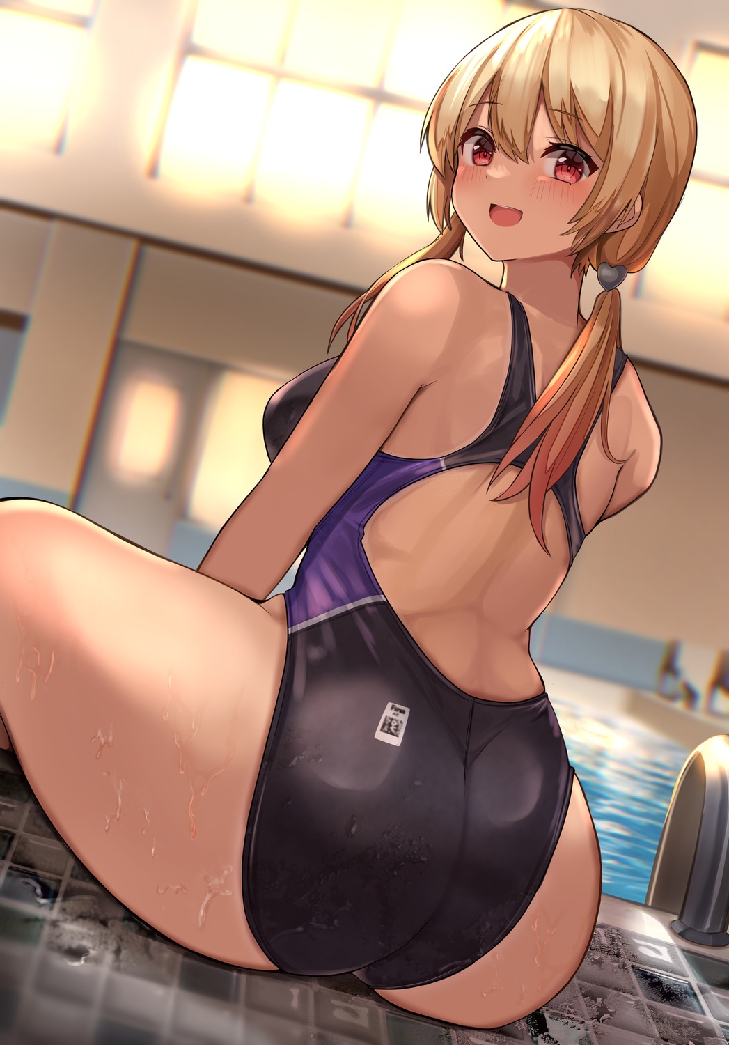 ass kihou_no_gotoku_dmc swimsuits wet