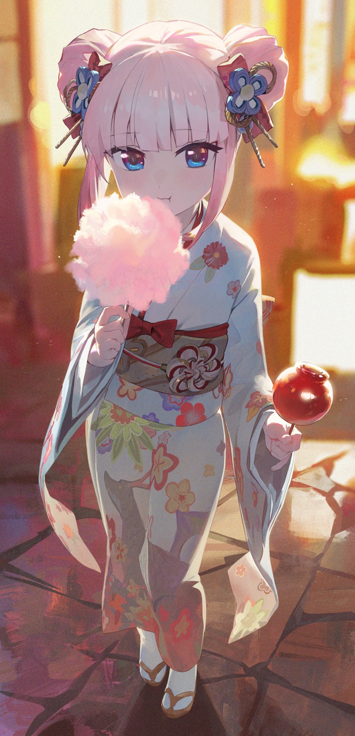 kanna_kamui kobayashi-san_chi_no_maidragon modare yukata