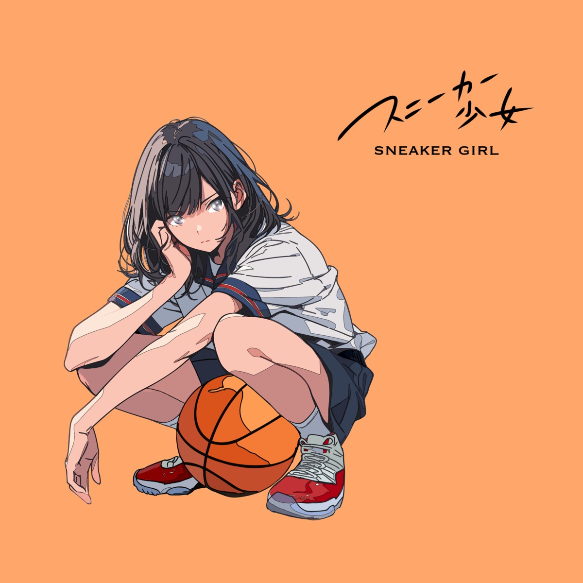 basketball haluchilu seifuku skirt_lift