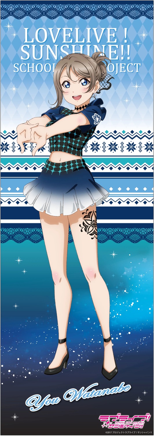 heels love_live!_sunshine!! tagme tattoo uniform watanabe_you