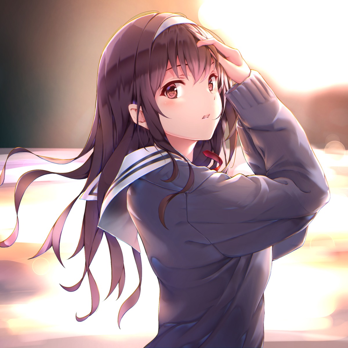 aotsuki_kaoru kasumigaoka_utaha saenai_heroine_no_sodatekata seifuku sweater