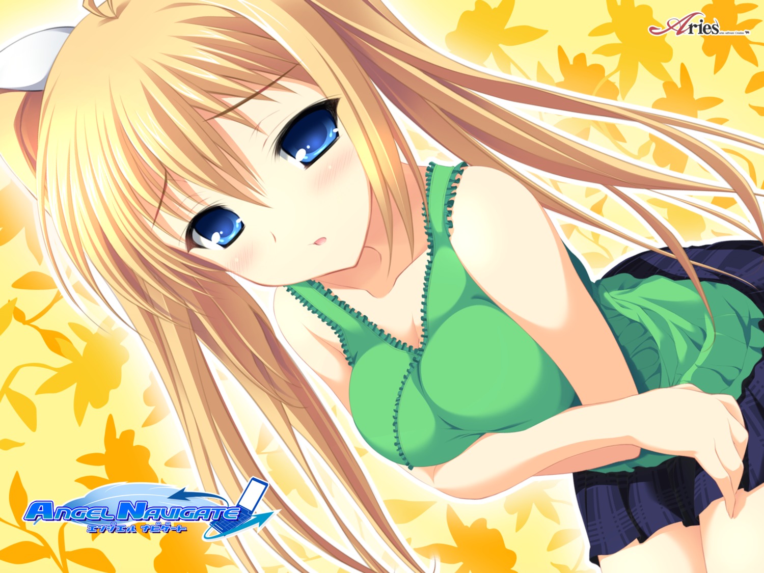 angel_navigate breast_hold inuzumi_masaki morino_hinako wallpaper