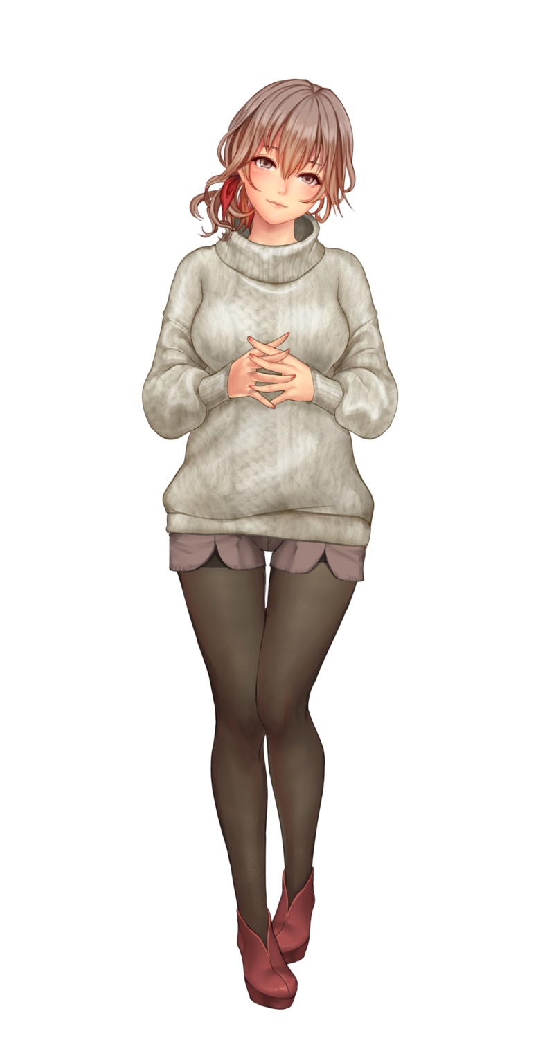 ono_itaru pantyhose sweater