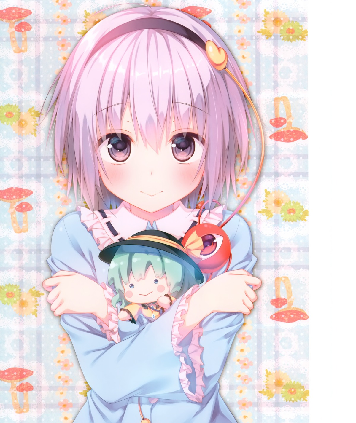 chibi dress kinokonomi komeiji_koishi komeiji_satori konomi touhou