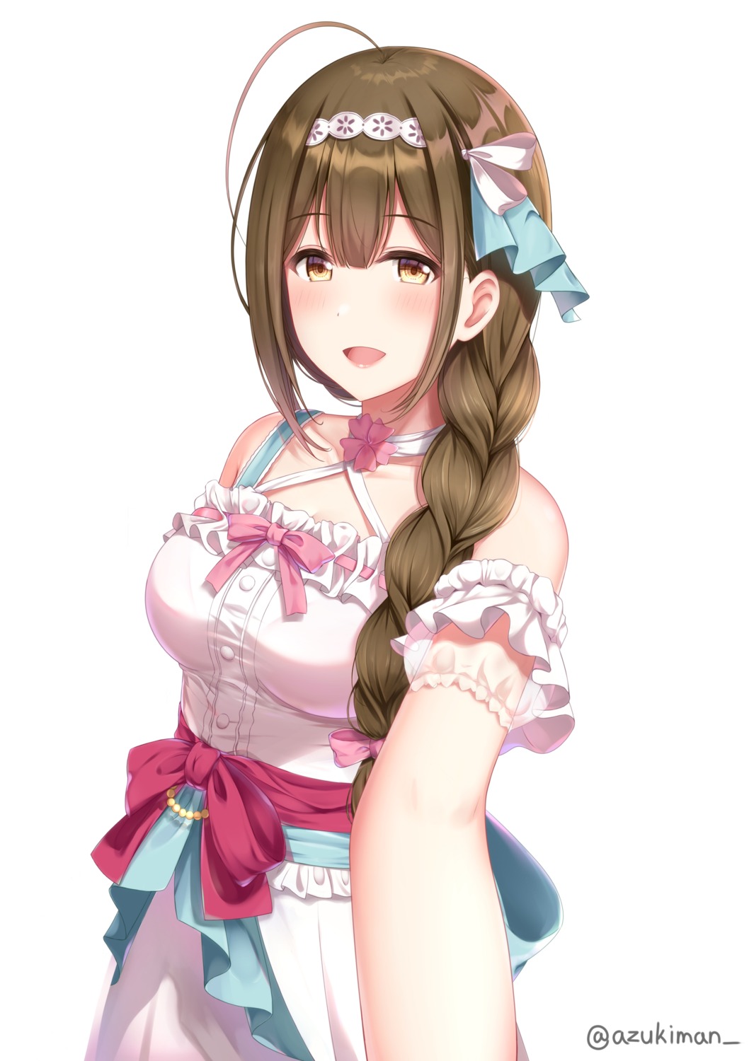 azukiman dress kuwayama_chiyuki the_idolm@ster the_idolm@ster_shiny_colors