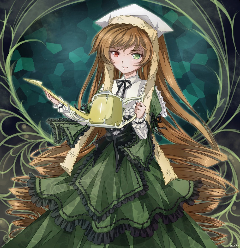 heterochromia lolita_fashion mtyy rozen_maiden suiseiseki