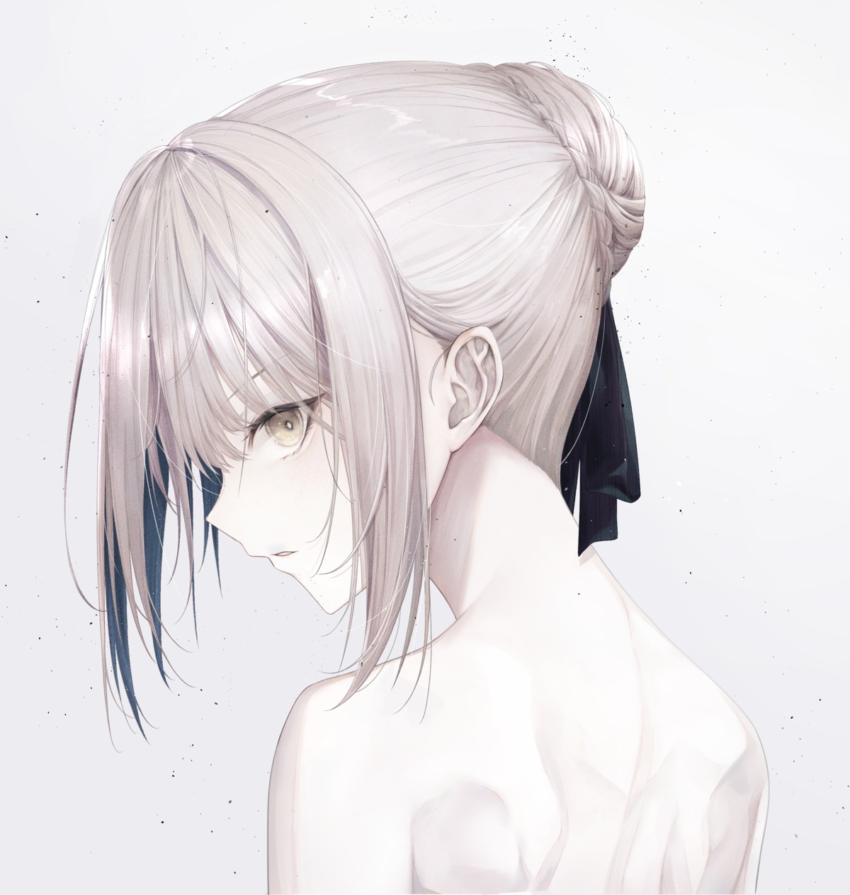 fate/grand_order rable saber saber_alter topless