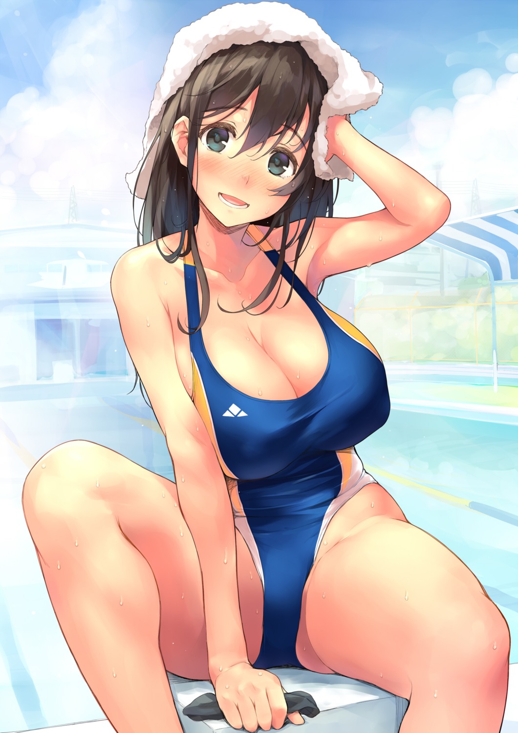 cleavage kekemotsu swimsuits