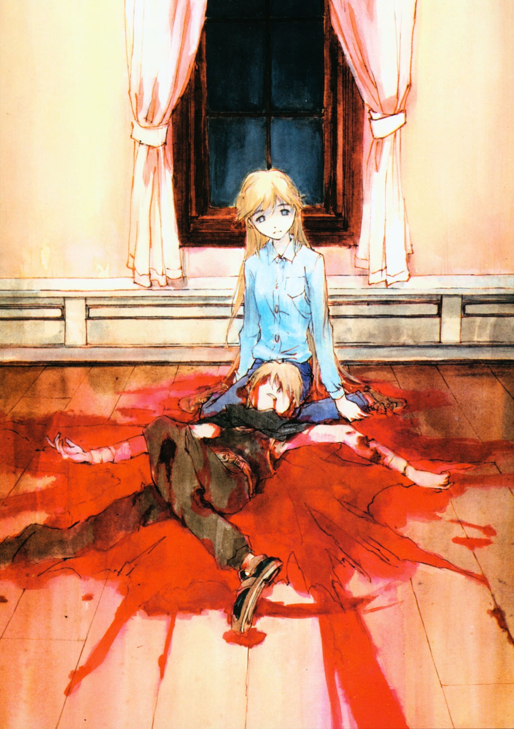 blood cleao_everlasting kusaka_yuuya majutsushi_orphen