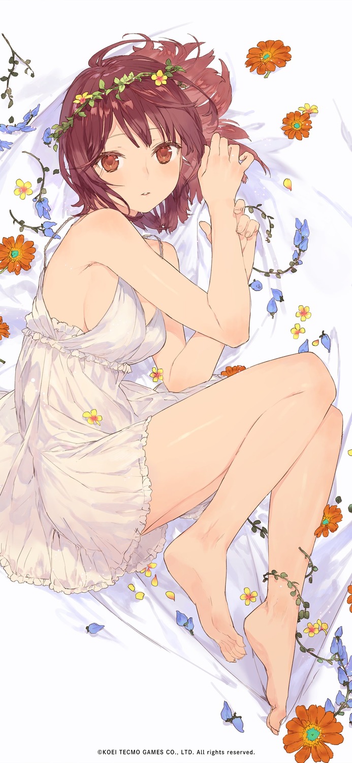 atelier atelier_sophie dress koei_tecmo no_bra noco sophie_neuenmuller summer_dress