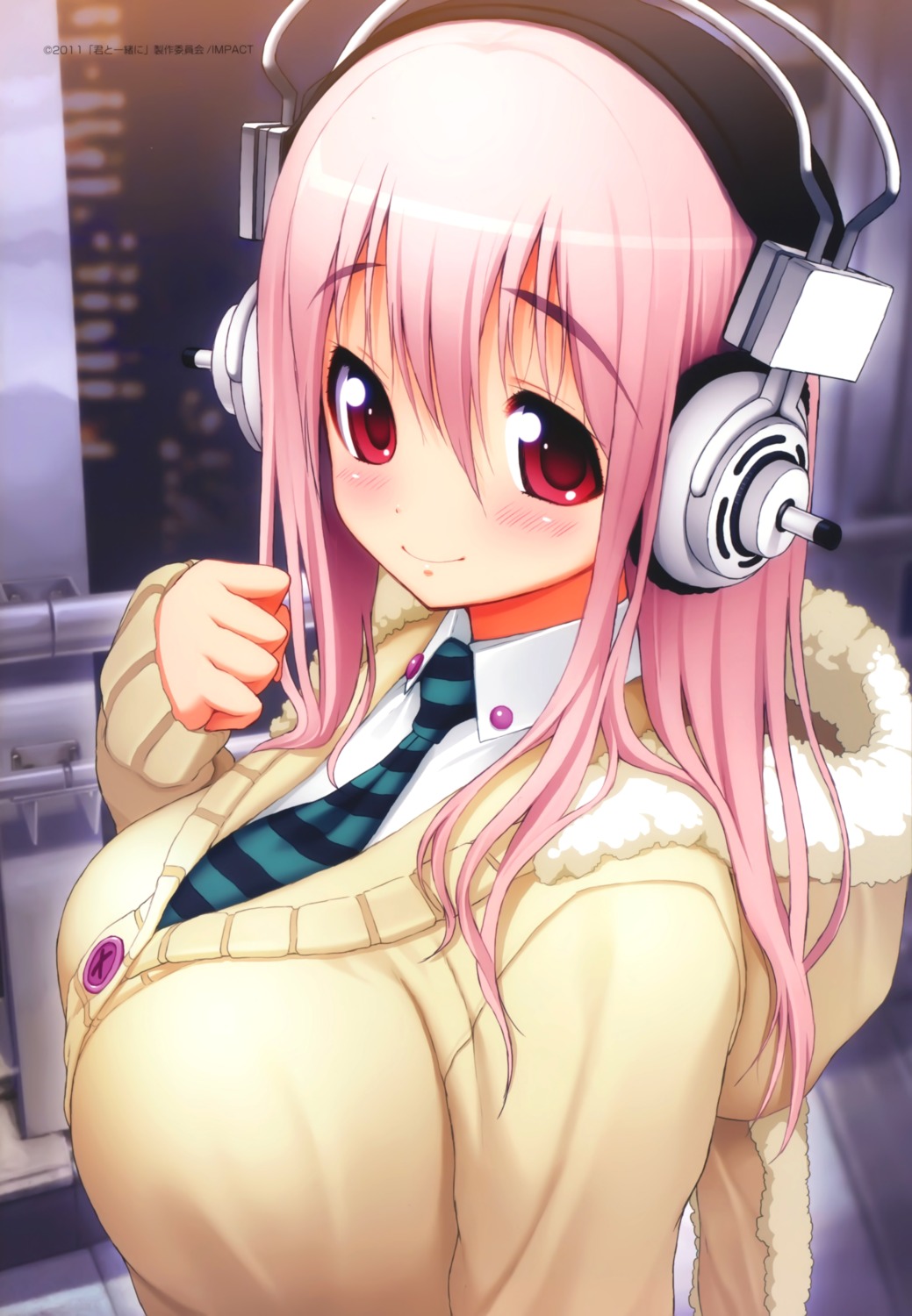 headphones nitroplus sonico super_sonico tsuji_santa