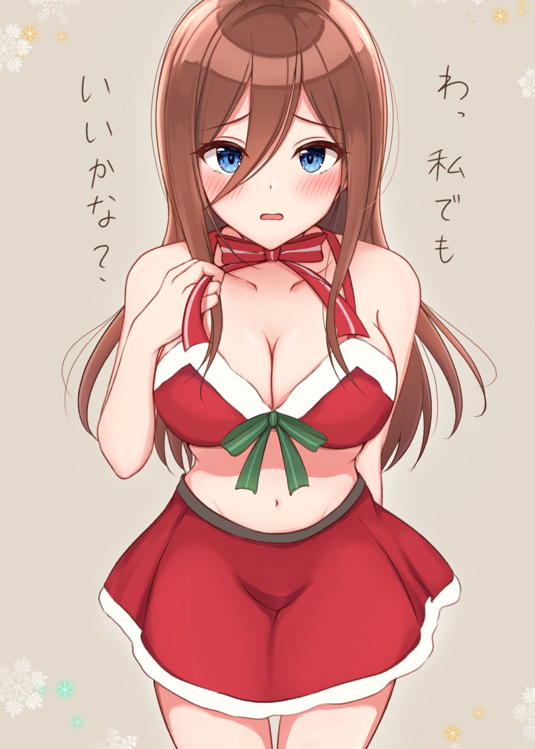 5-toubun_no_hanayome bra christmas cleavage nakano_miku yukiunag1