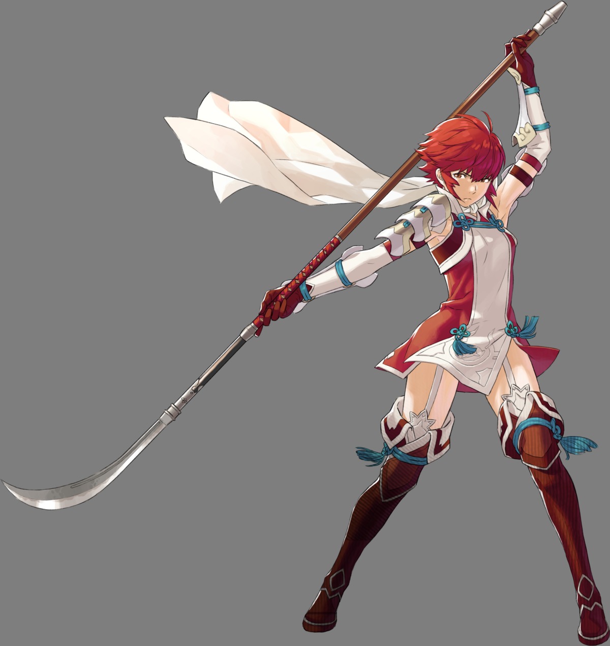 armor dress fire_emblem fire_emblem_if hinoka kozaki_yuusuke nintendo stockings thighhighs transparent_png weapon