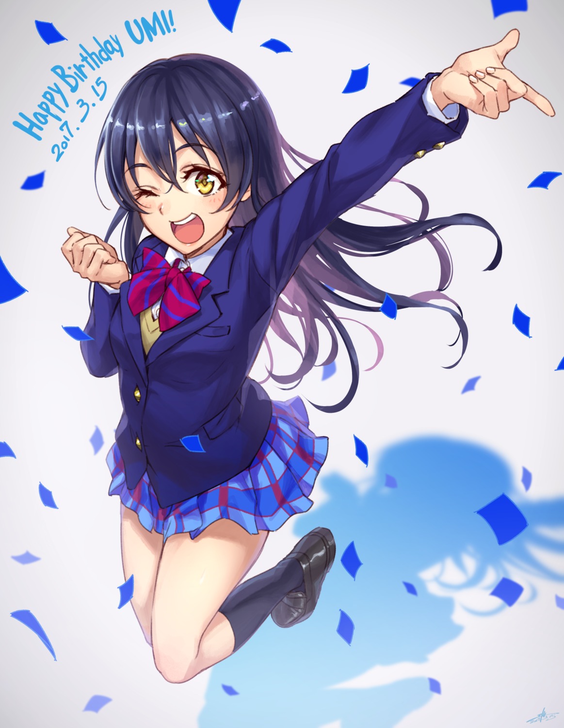 love_live! love_live!_(series) seifuku sonoda_umi wedo