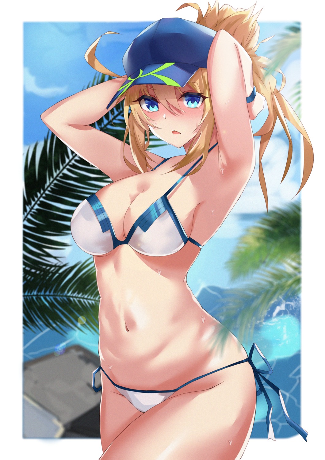 bikini fate/grand_order heroine_x heroine_xx musicatopos swimsuits