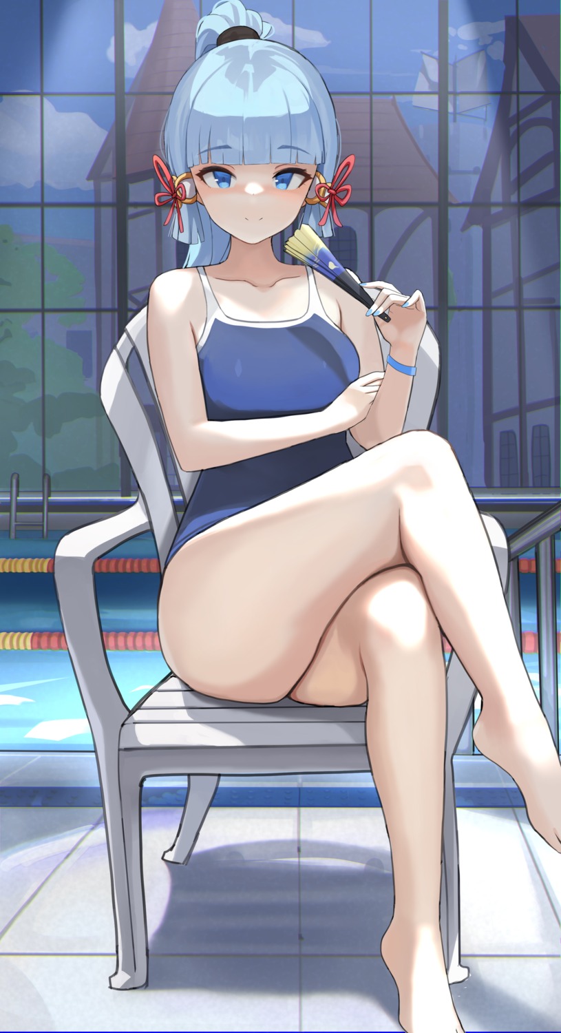 dolri genshin_impact kamisato_ayaka swimsuits