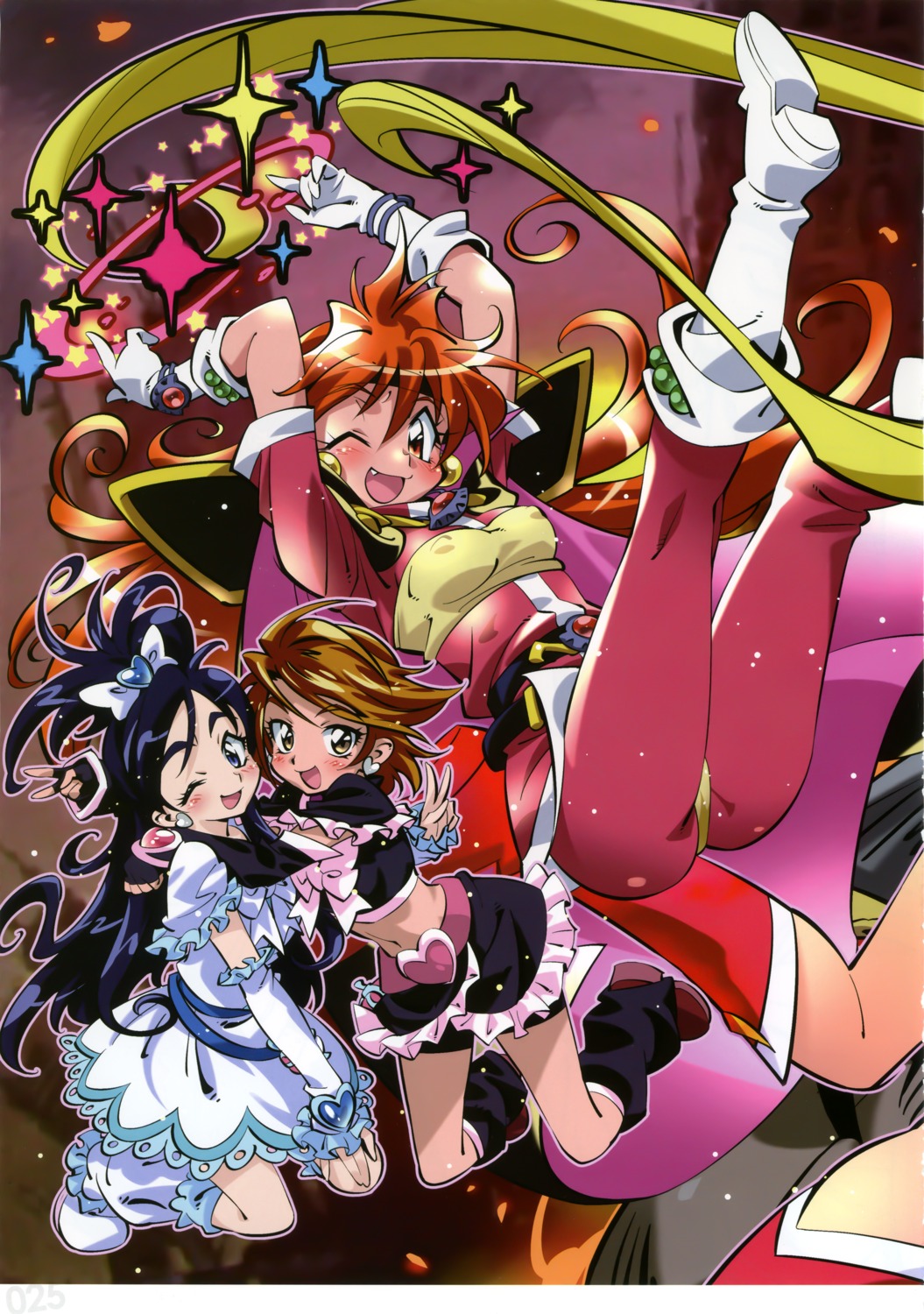 araizumi_rui ass crossover futari_wa_precure lina_inverse misumi_nagisa precure slayers yukishiro_honoka