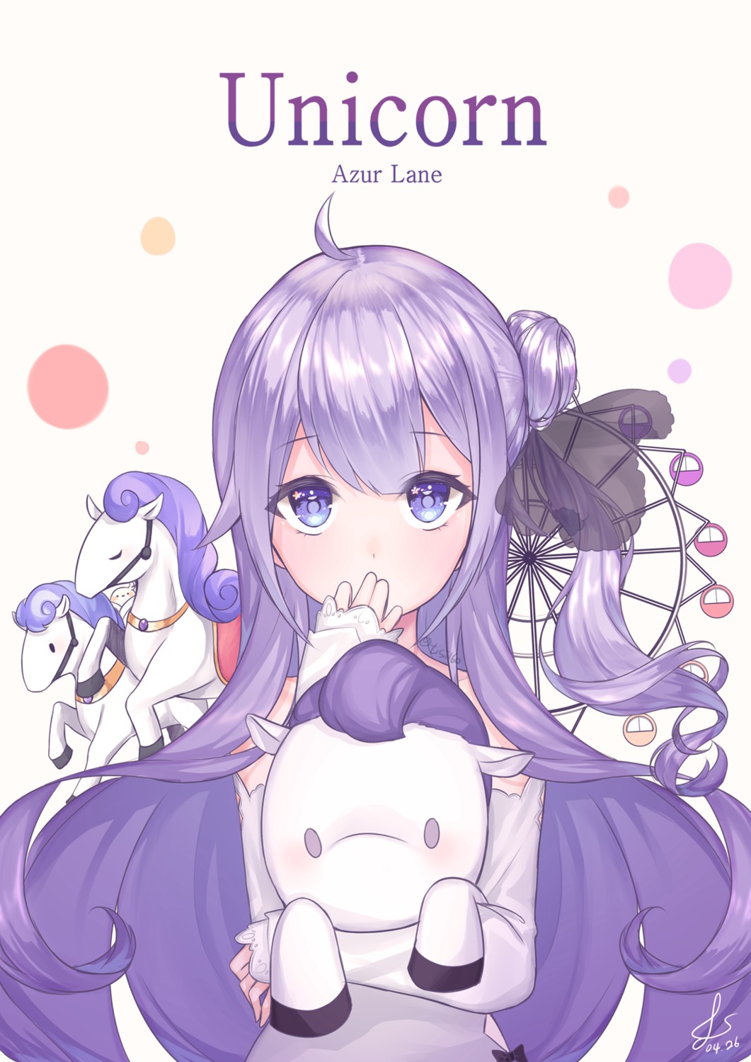 amesuupu azur_lane dress unicorn_(azur_lane)