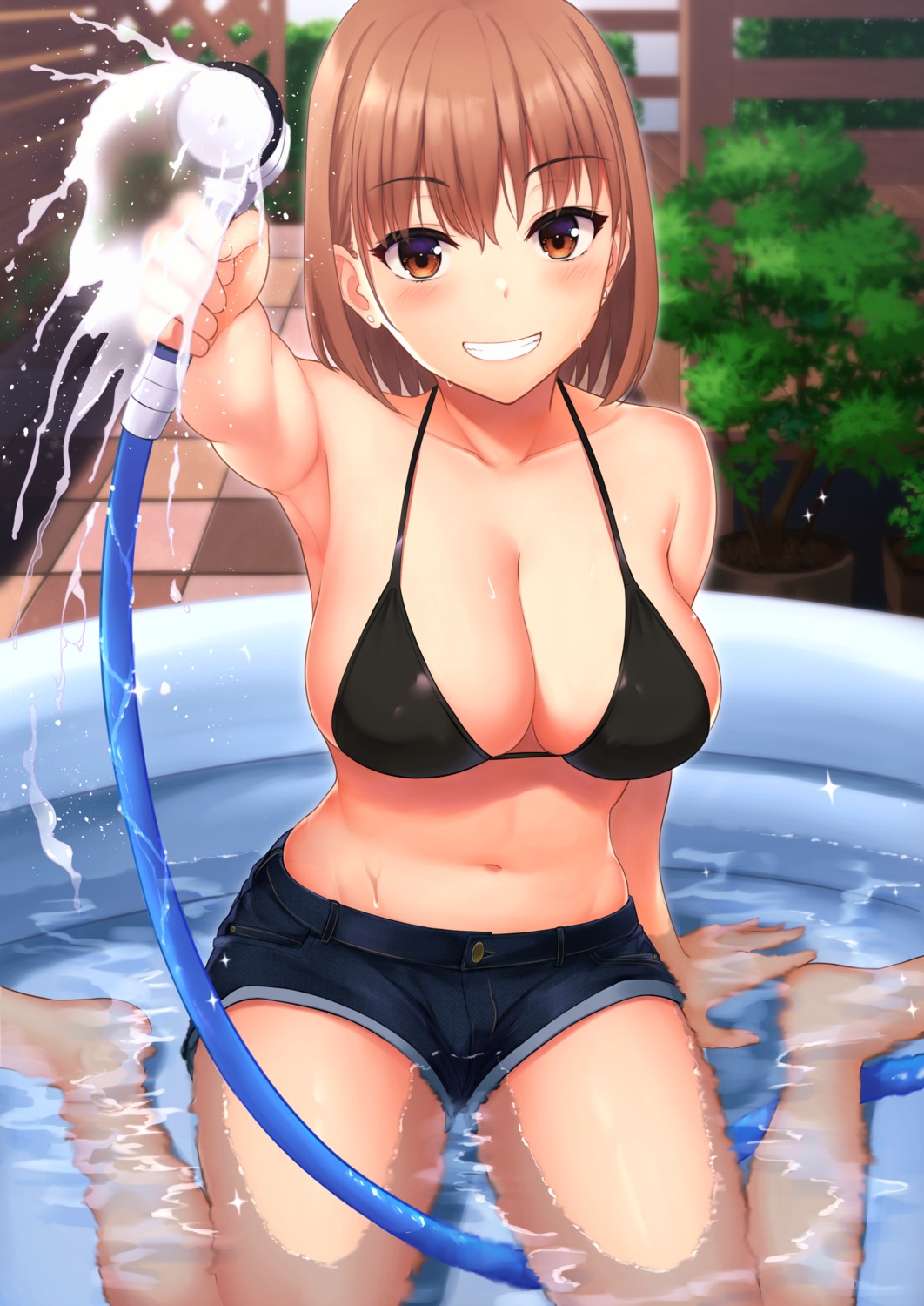 bikini_top satosi swimsuits wet