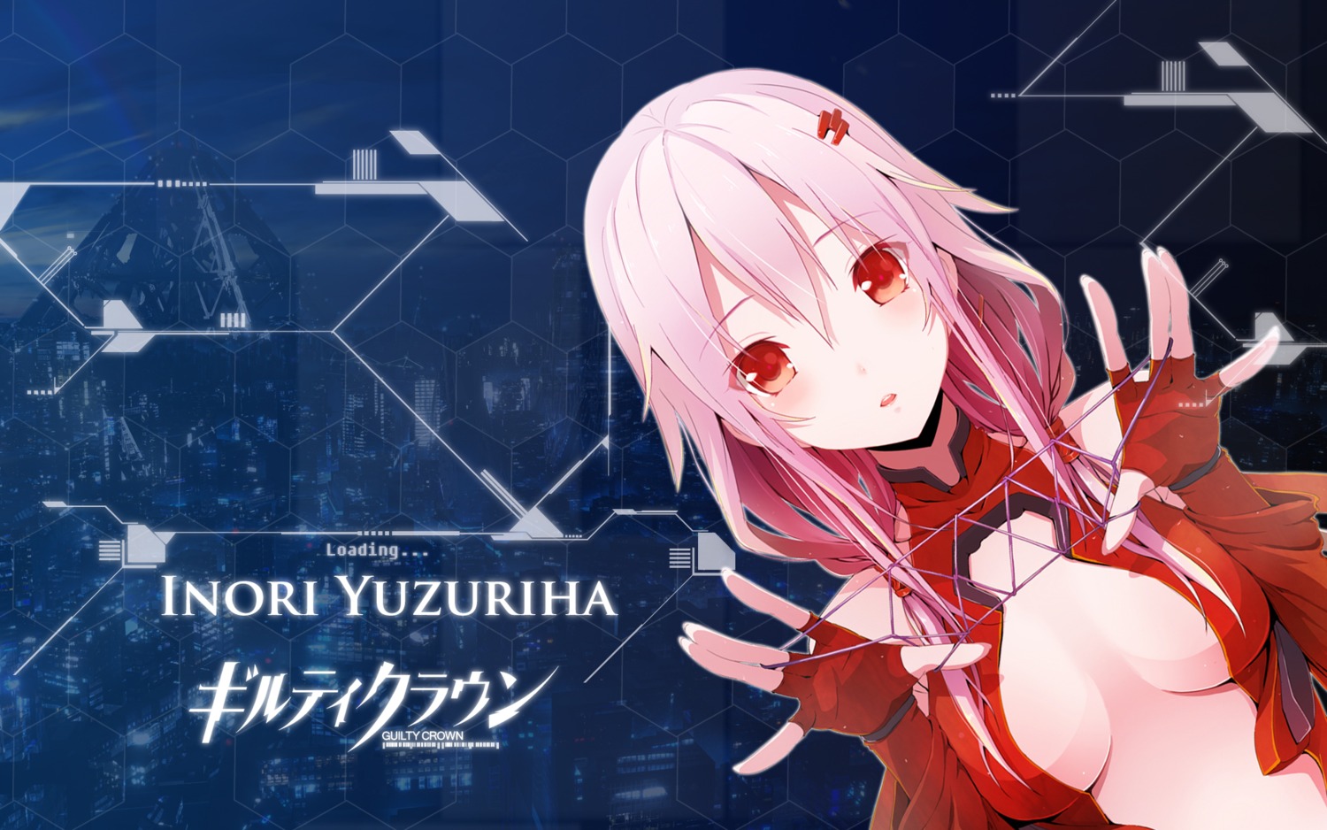 bodysuit guilty_crown wallpaper yuzuriha_inori