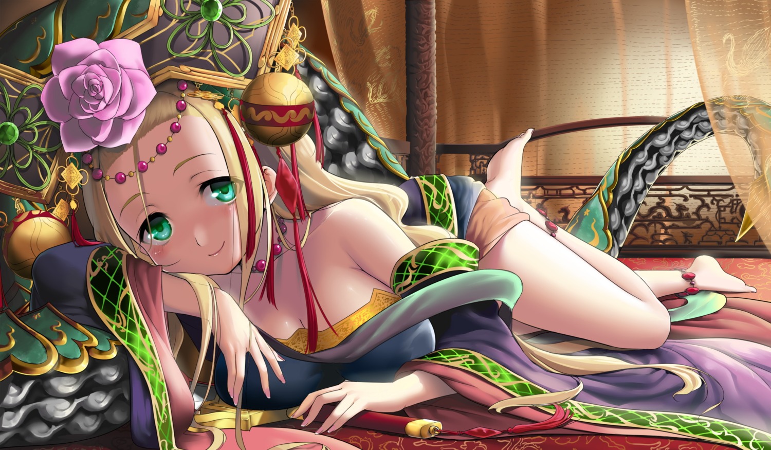 cleavage hotpepperman meimei_(p&d) puzzle_&_dragons