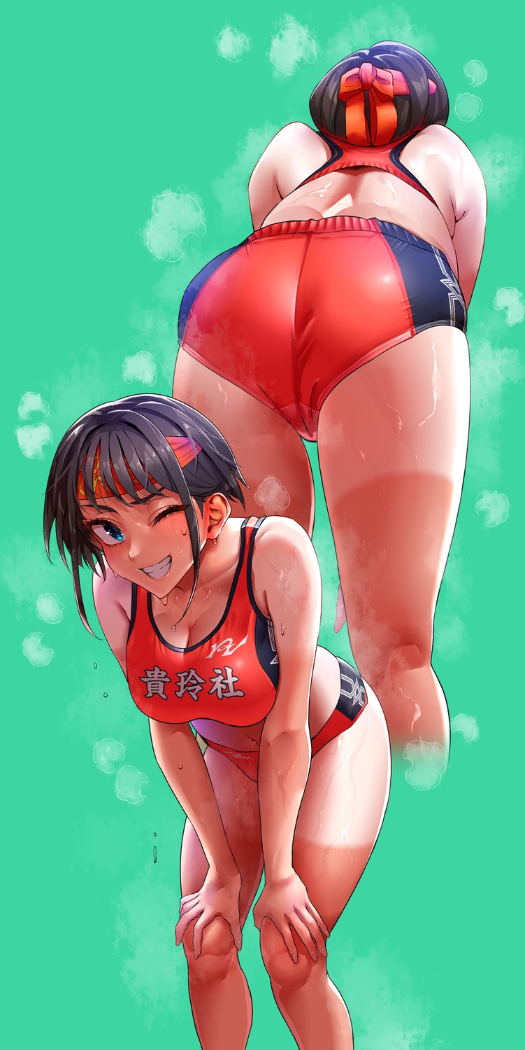 ass buruma gym_uniform kilesha tan_lines