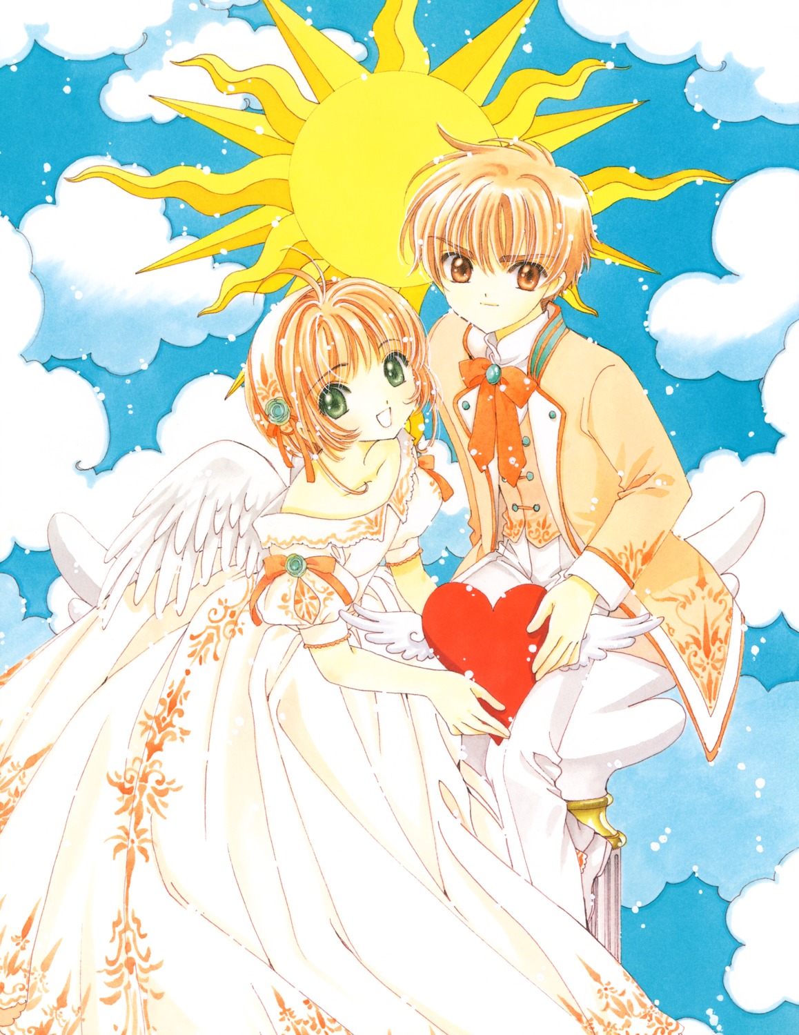 card_captor_sakura clamp kinomoto_sakura li_syaoran possible_duplicate