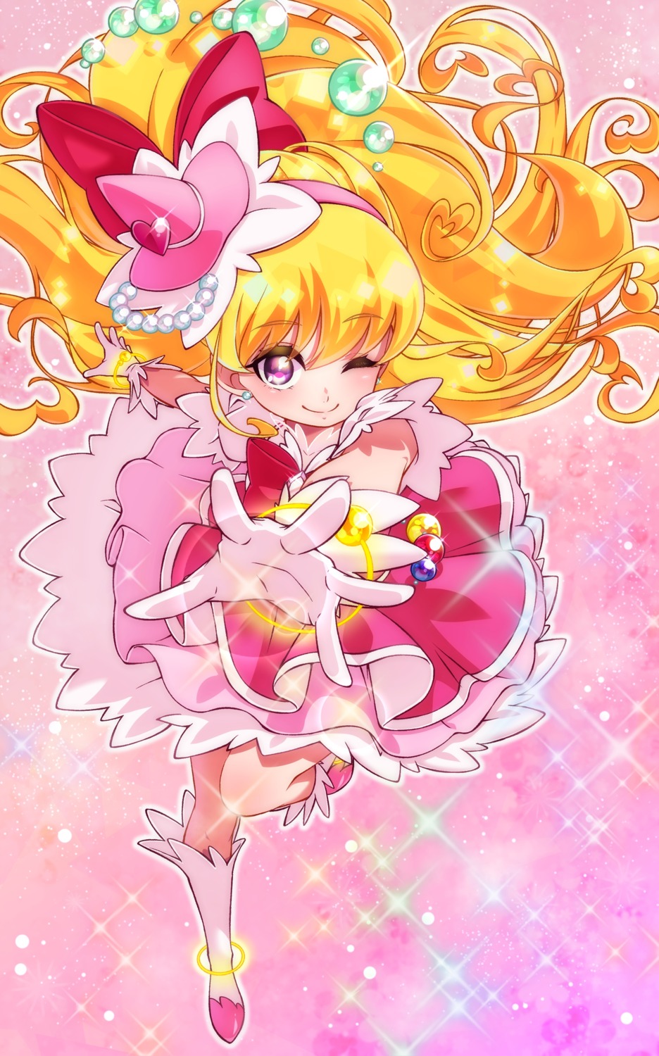 asahina_mirai mahou_girls_precure! pretty_cure yupiteru