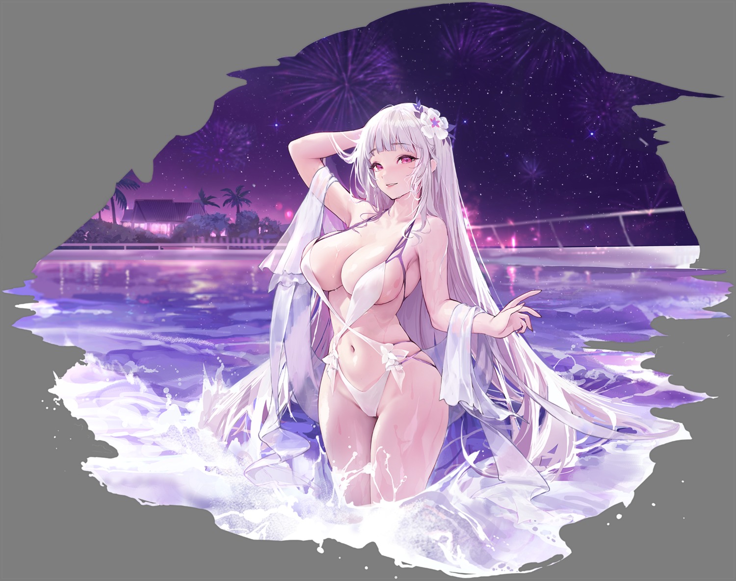 azur_lane charles_(106858) swimsuits transparent_png wet yorck_(azur_lane)