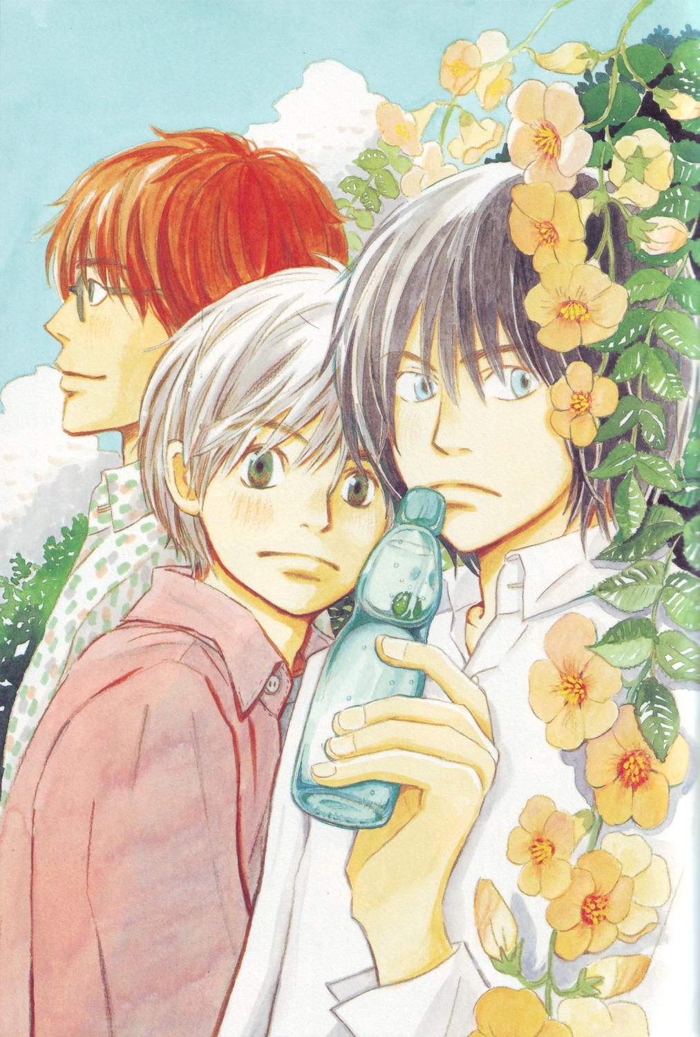 honey_and_clover male mayama_takumi morita_shinobu takemoto_yuuta umino_chica