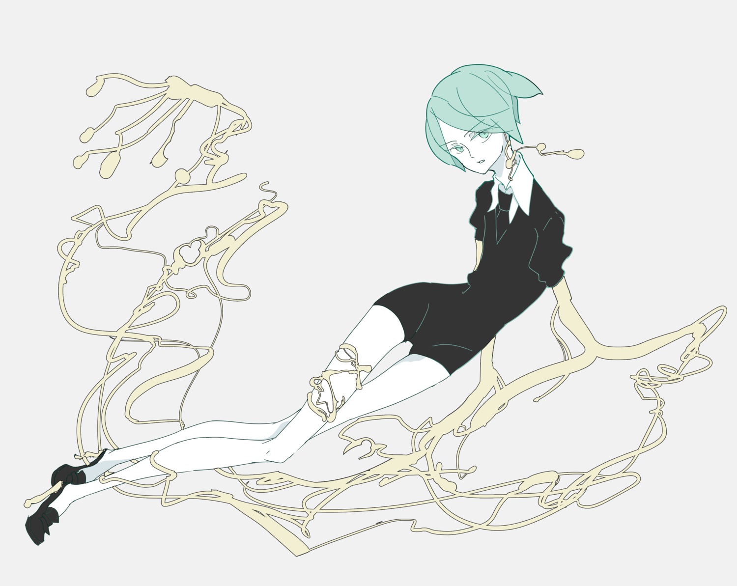 heels houseki_no_kuni noto_(pixiv_3787190) phosphophyllite