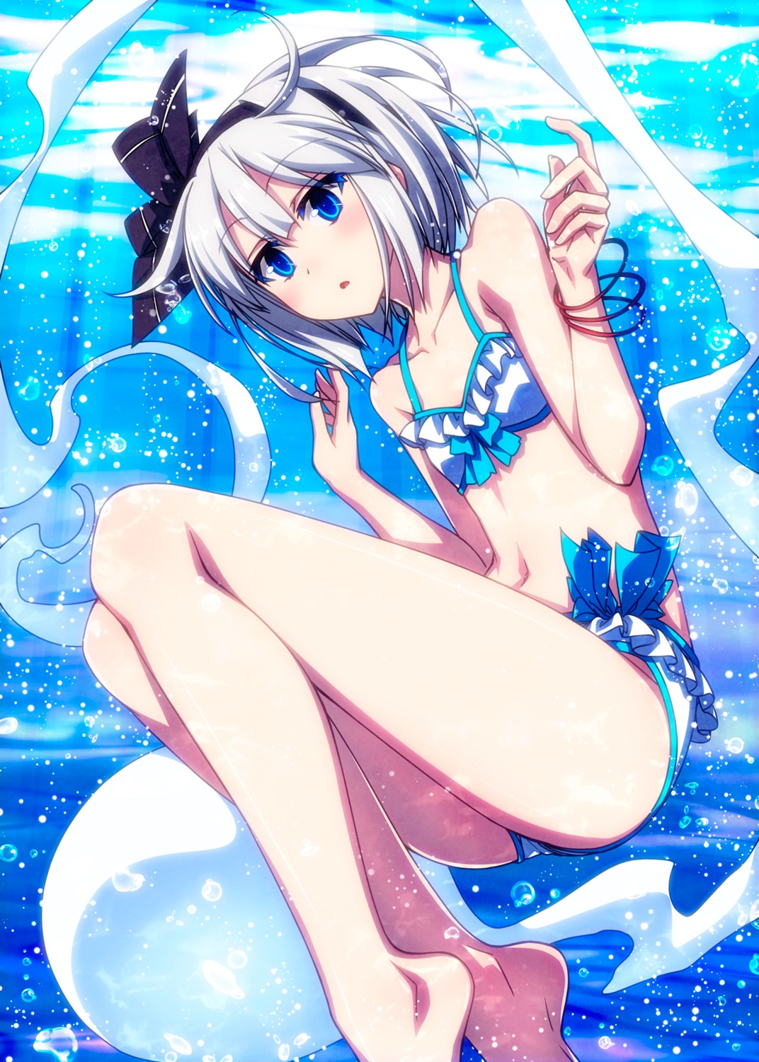 bikini konpaku_youmu myon sazanami_mio swimsuits touhou