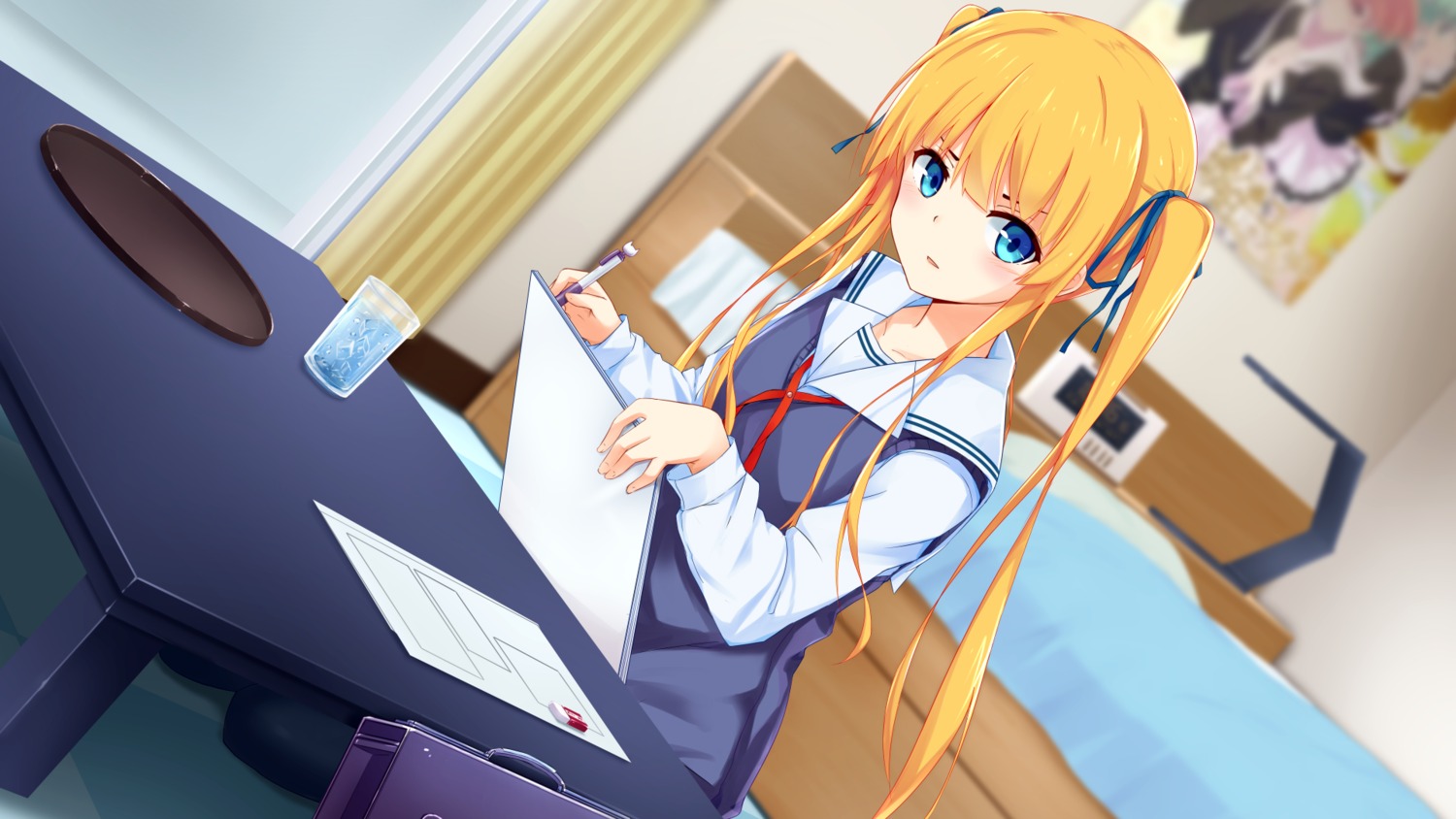 len_cordova saenai_heroine_no_sodatekata sawamura_spencer_eriri seifuku wallpaper