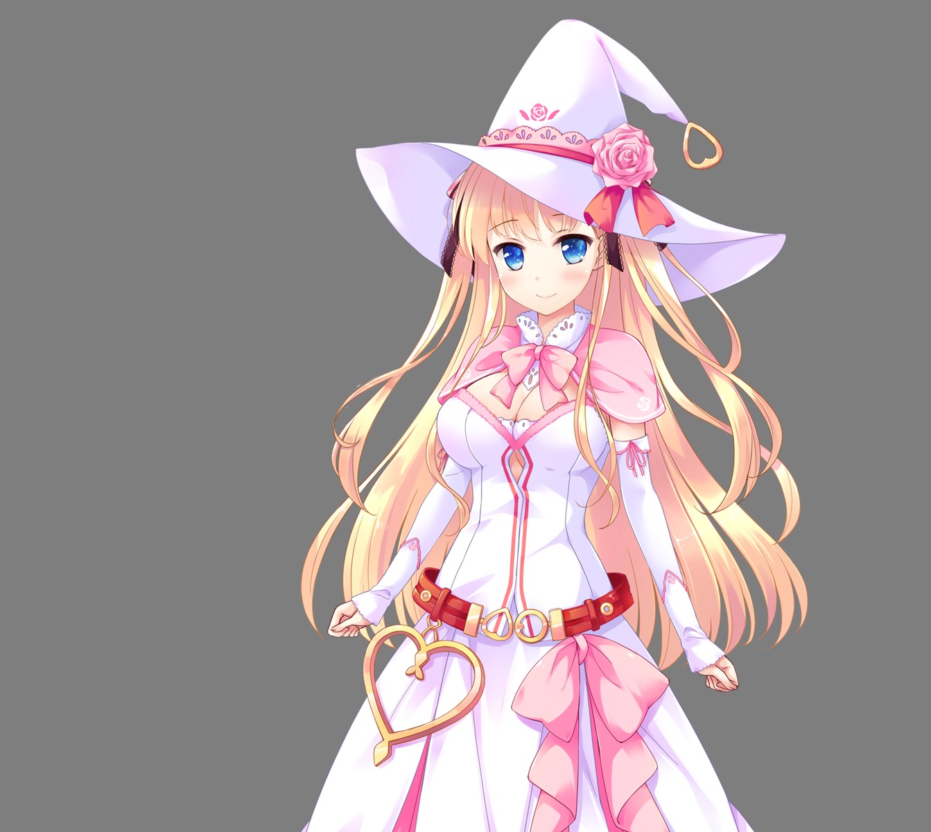 cleavage dress happiness!_2_sakura_celebration himekawa_karen ko~cha transparent_png windmill_oasis witch