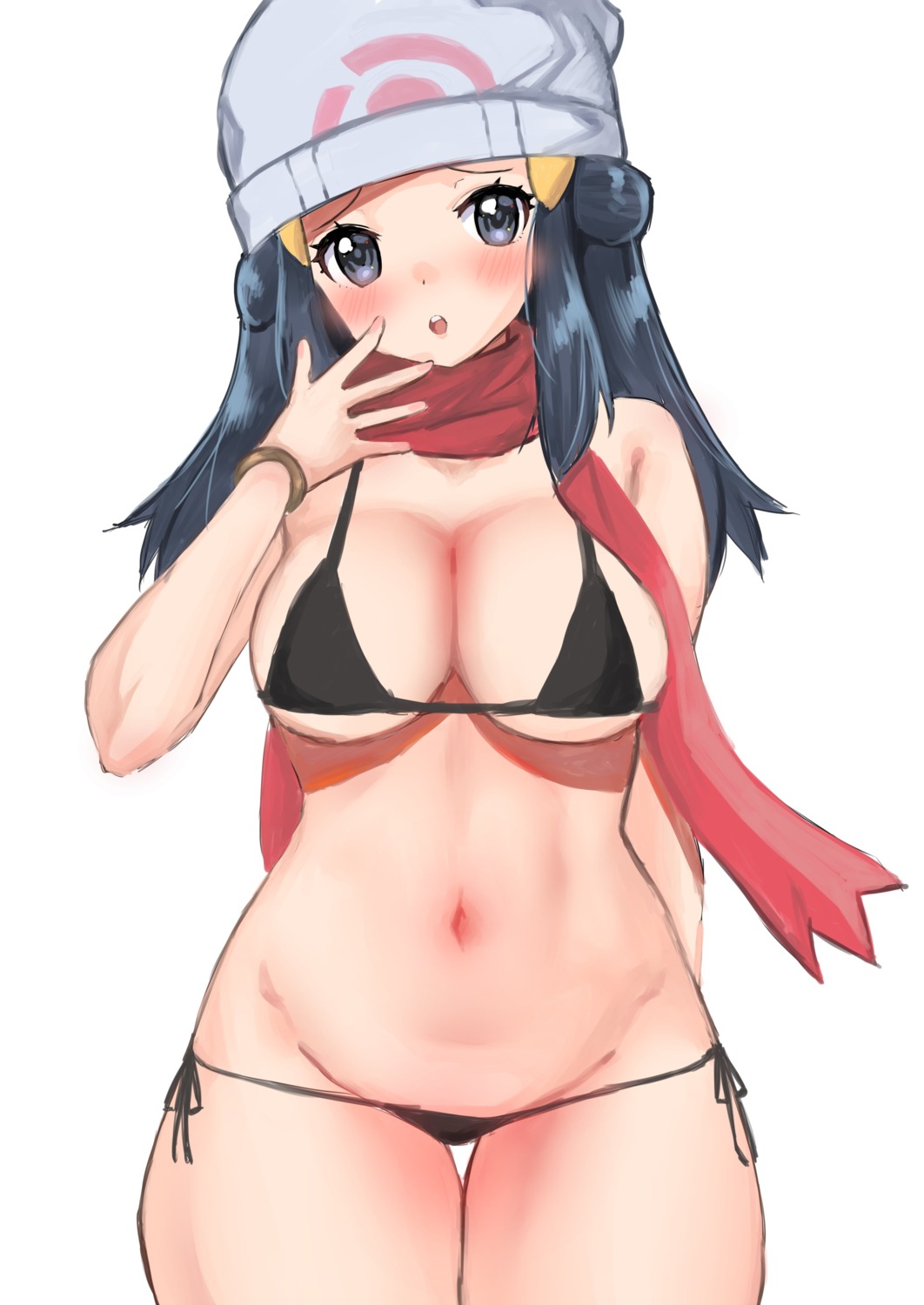 bikini hikari_(pokemon) mana_nzmr pokemon pokemon_bdsp pokemon_dppt sketch swimsuits