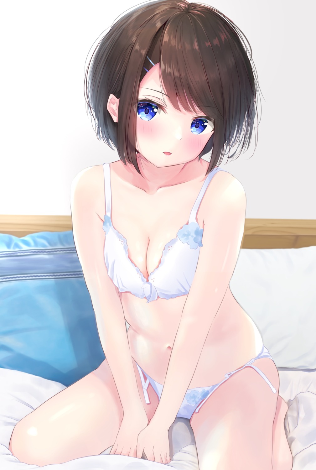 bra cleavage pantsu string_panties yunarebun