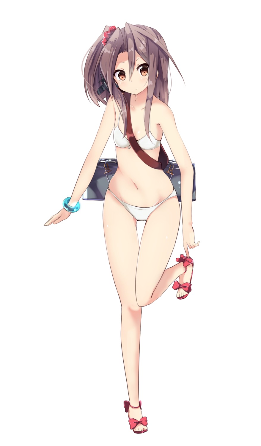 amano_(els573) bikini cleavage kantai_collection swimsuits zuihou_(kancolle)