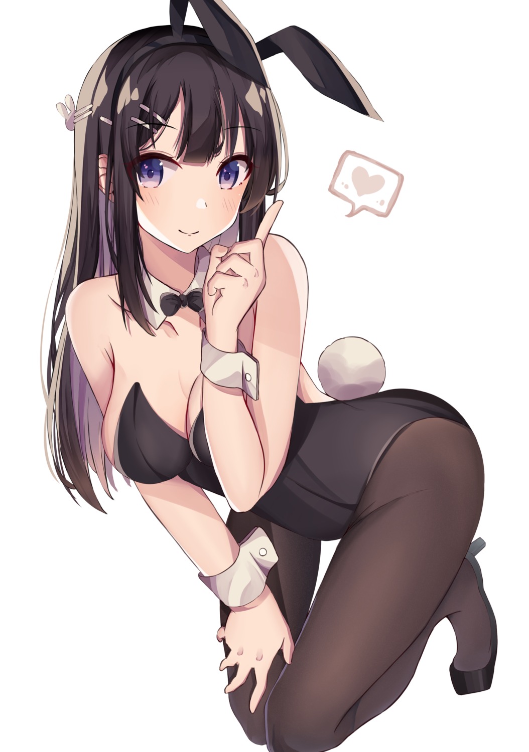 animal_ears bunny_ears bunny_girl heels norazura pantyhose sakurajima_mai seishun_buta_yarou tail