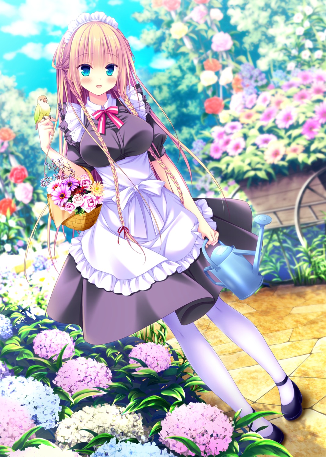 annabel_maid_garden annabel_maid_garden_(game) barista_lab maid pantyhose sesena_yau