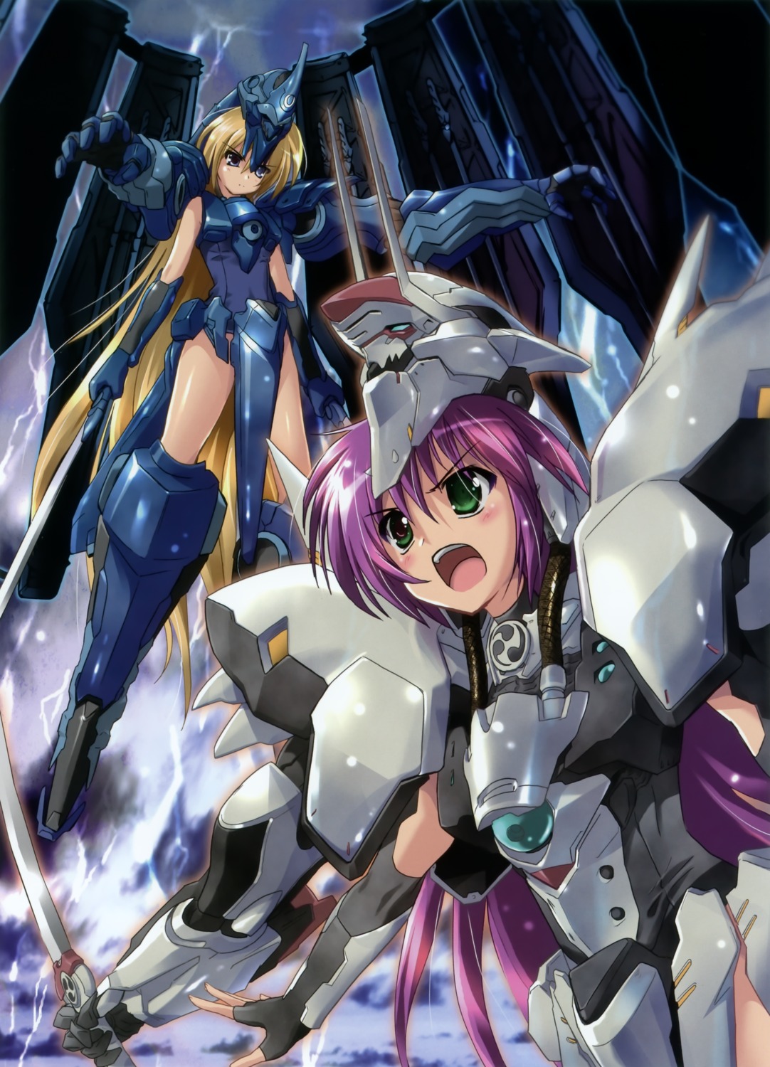 komatsu_e-ji kurogane_no_linebarrels mecha_musume