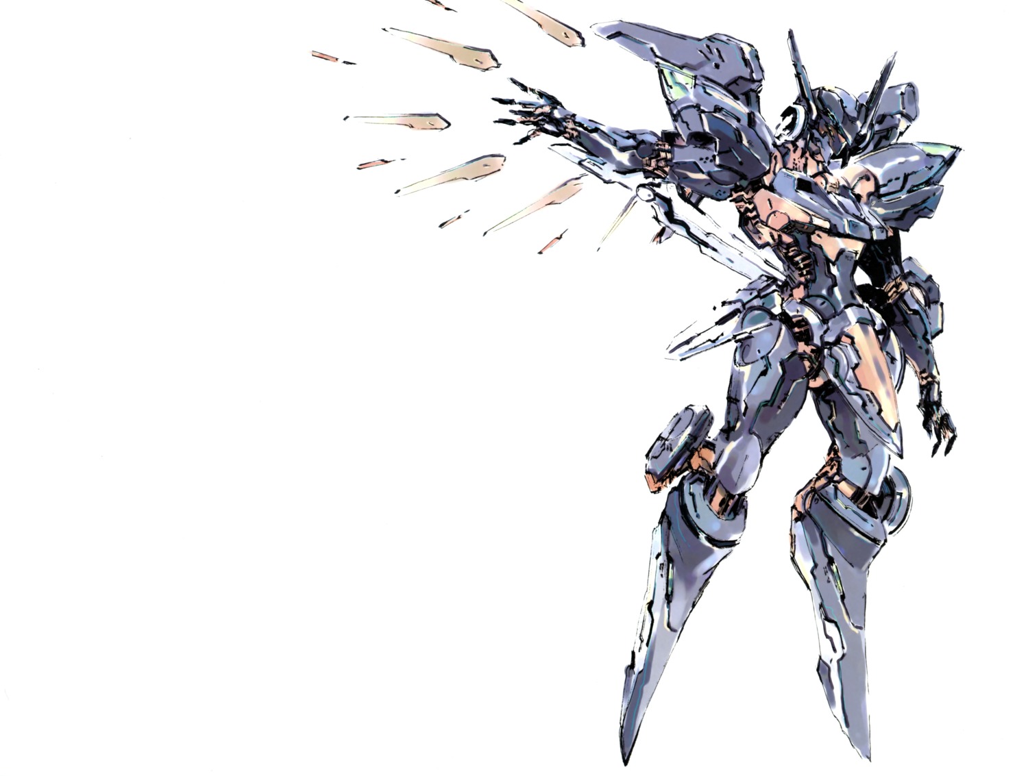 anubis:_zone_of_the_enders jehuty mecha shinkawa_yoji sword wings zone_of_the_enders