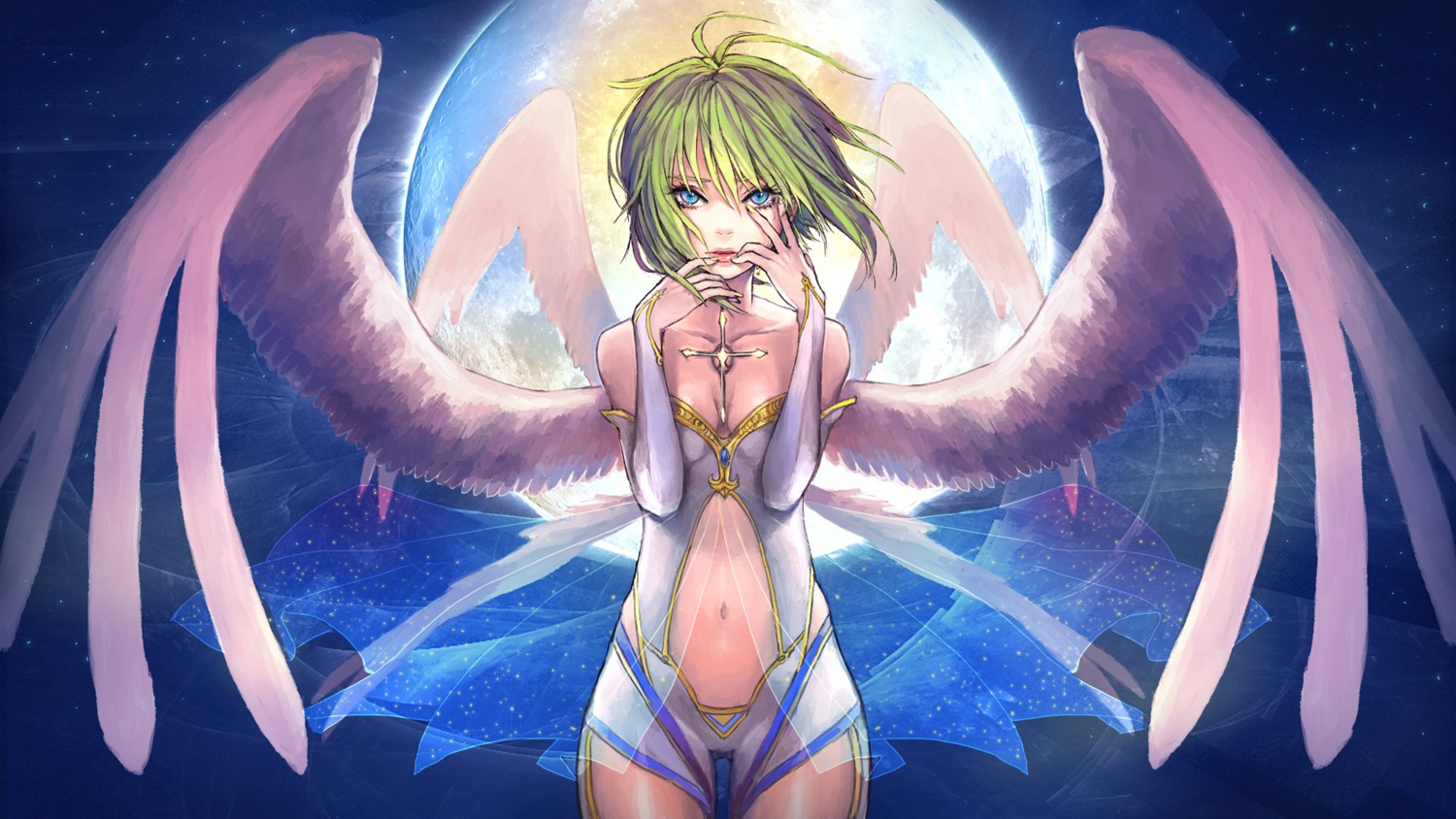 cleavage gumi sono vocaloid wings