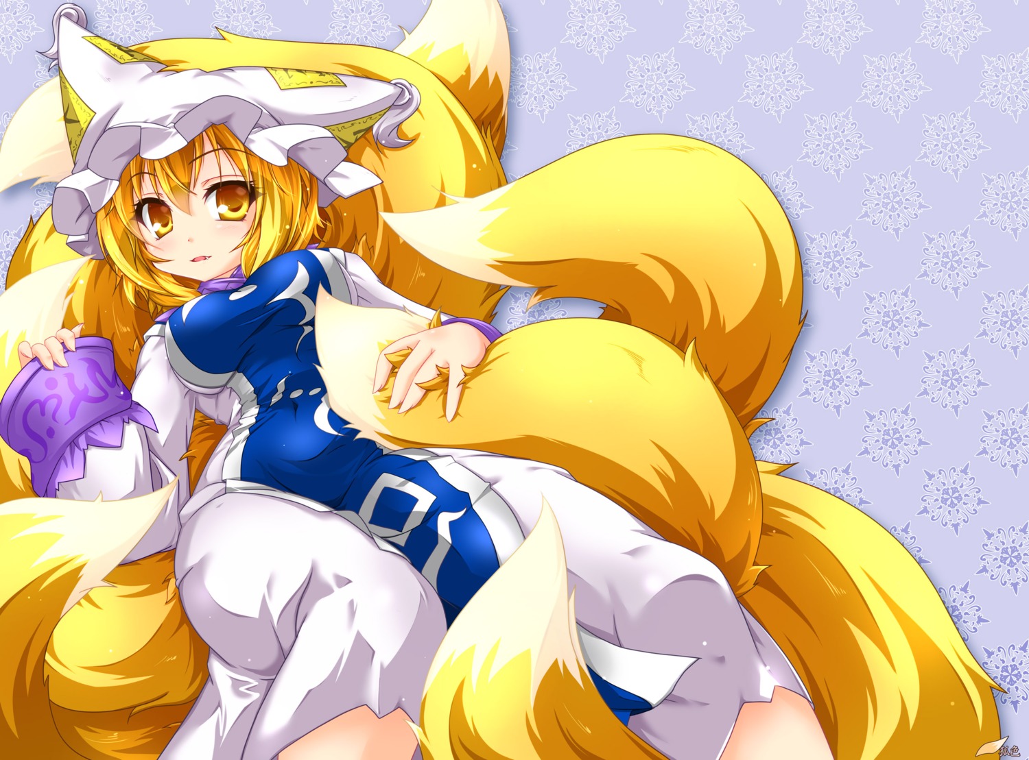 kazami_karasu kitsune tail touhou yakumo_ran