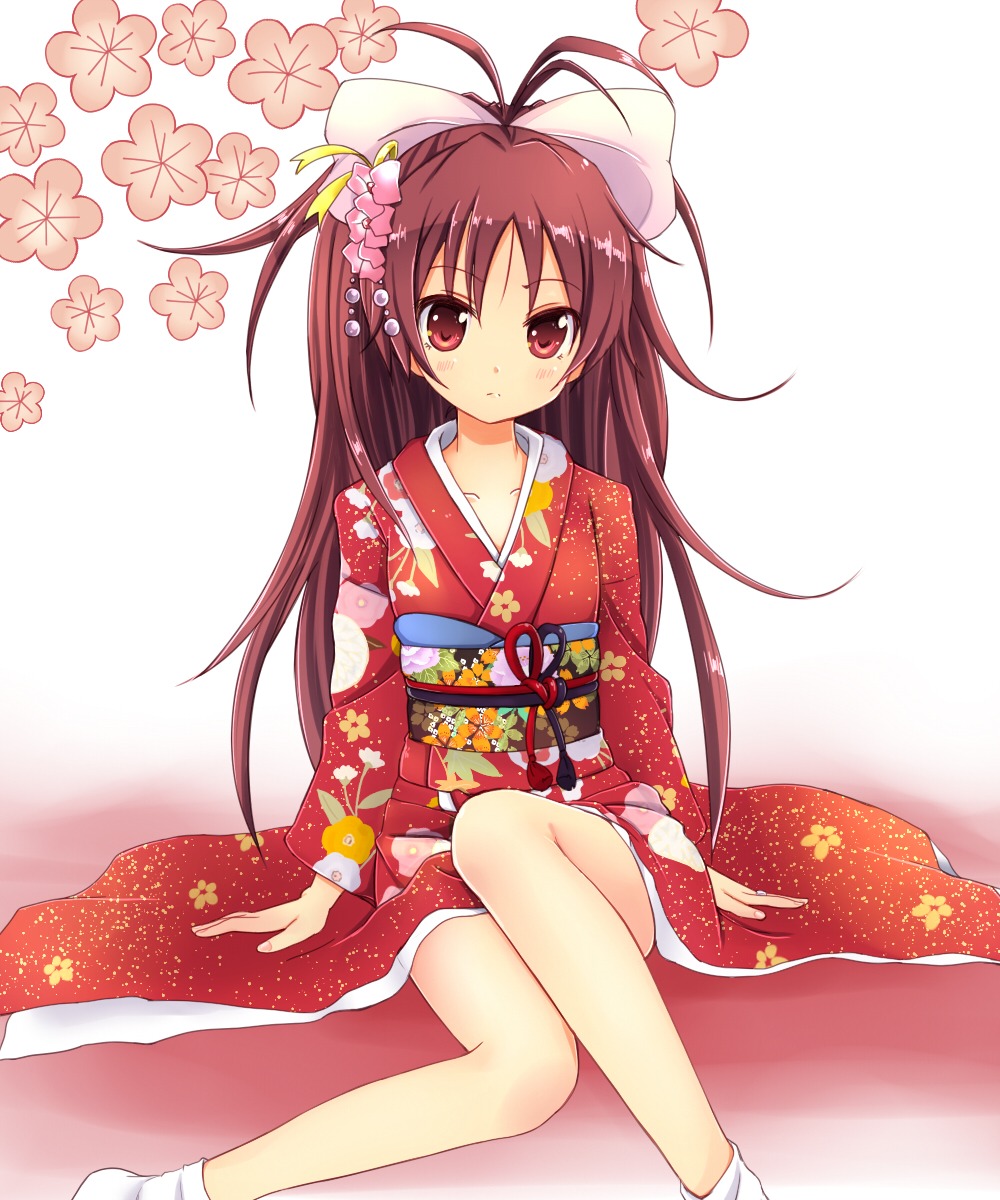 amano_(els573) kimono puella_magi_madoka_magica sakura_kyouko