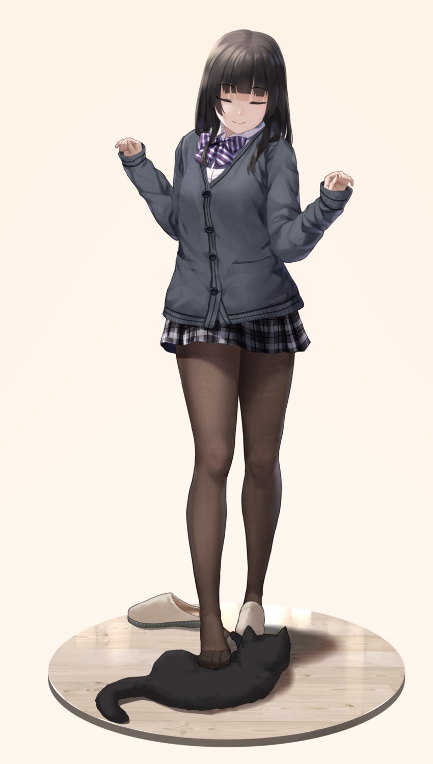 neko pantyhose seifuku sweater too-ye